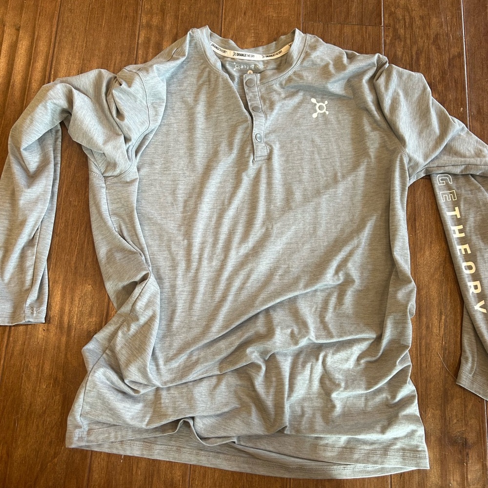 Orangetheory Heather Gray Activewear Top